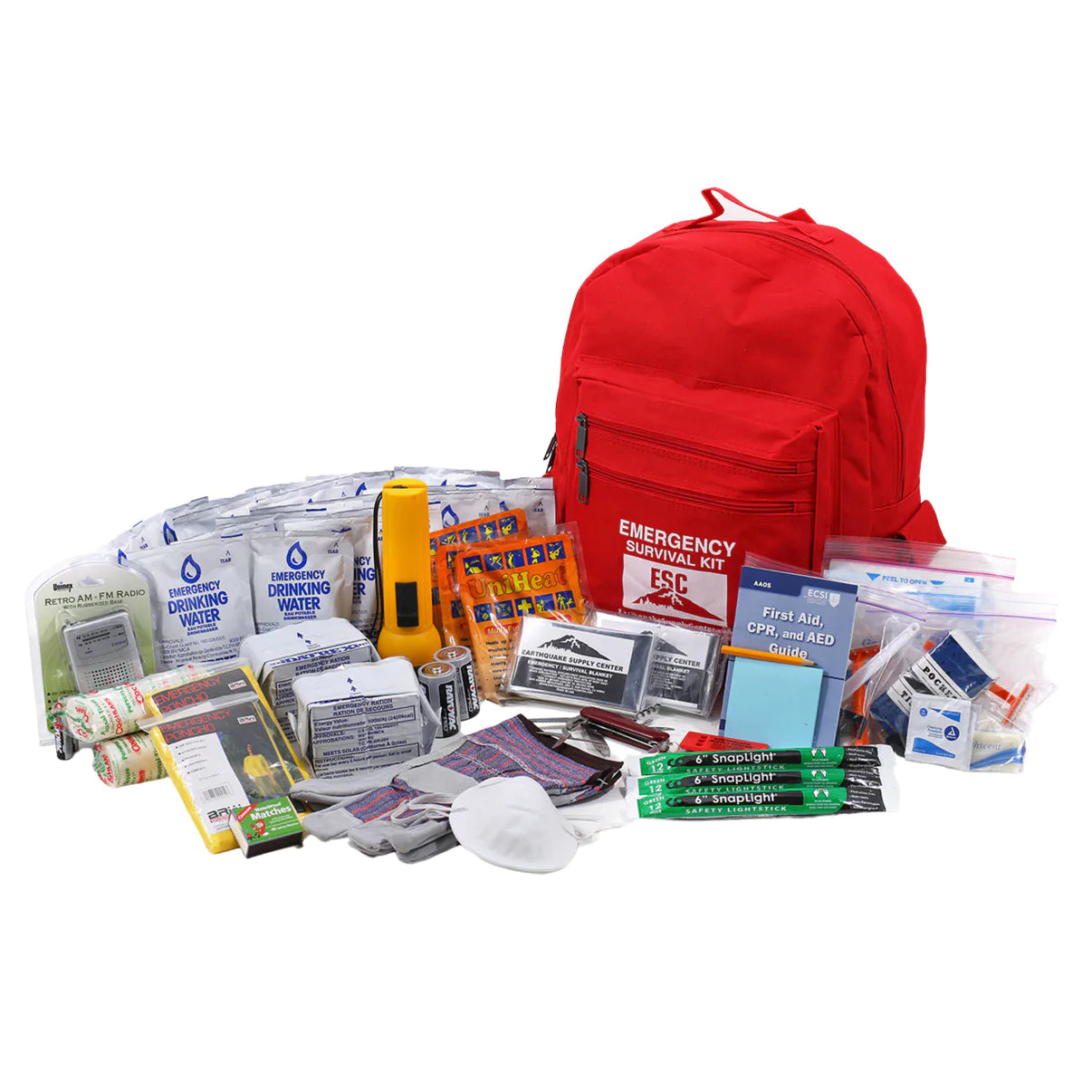 Earthquake discount survival supplies